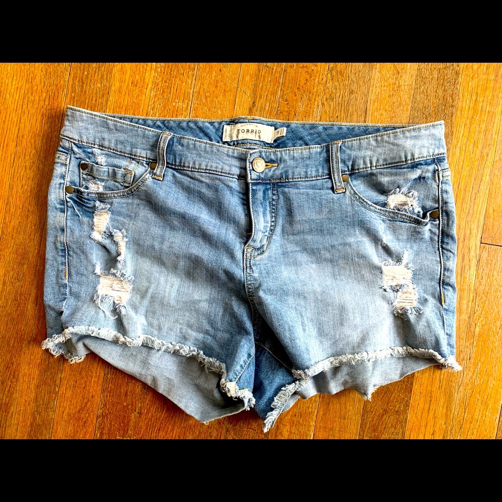 Torrid Jean Shorts - 18